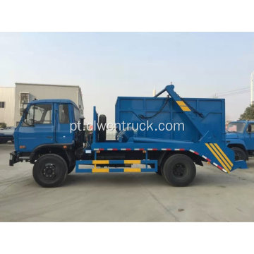 Cheap Dongfeng 190hp 10tons lixo skip caminhão